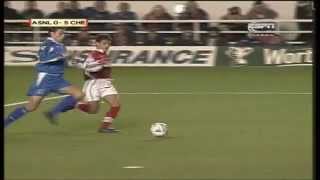 Arsenal 05 Chelsea League Cup 1998 [upl. by Odranoel]