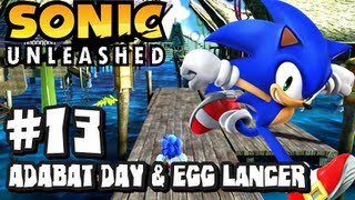 Sonic Unleashed 360PS3  1080p Part 13  Adabat Day Egg Lancer amp Dark Guardian [upl. by Mailliw]