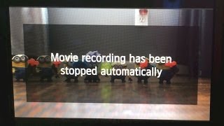 Movie recording has been stopped automatically Canon FIX [upl. by Yarehs187]