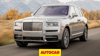 RollsRoyce Cullinan review  new RollsRoyce 4x4 driven  Autocar [upl. by Arik]