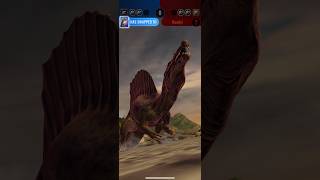 Spinosaurus Aegyptiacus SWAP IN WIN Jurassic World Alive [upl. by Atselec]