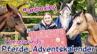 Lia amp Alfi  Unboxing Horsebrands Adventskalender 2021 [upl. by Hulen]