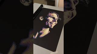 Pen Plotter Portrait Rafael Nadal Axidraw SEA1 axidraw penplotter art [upl. by Ringo]