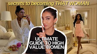 How to Become a HIGH VALUE WOMAN  20 Qualities of a High Value Woman Part One  WSE [upl. by Icat]