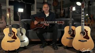 NAMM 2019 Preview The Godin Acoustic Guitar Series [upl. by Elijah246]