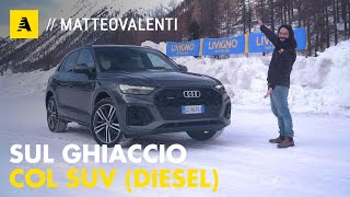 Su una pista di GHIACCIO col SUV diesel Ci ho provato con Hankook icept Evo 3 X [upl. by Sirref]