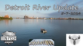 Detroit River Walleye Fishing [upl. by Kallick]