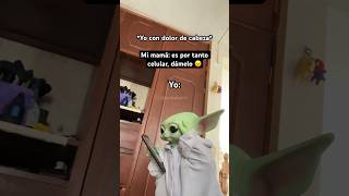 Falsa alarma no me dolía 😅 humor babyyoda [upl. by Mela]