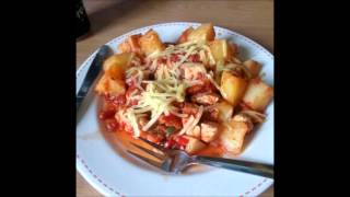 Cooking Video Potato Bolognese [upl. by Jerrine941]