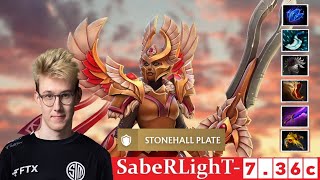 DOTA 2 SabeRLighT the LEGION COMMANDER OFFLANE 736c [upl. by Edra745]