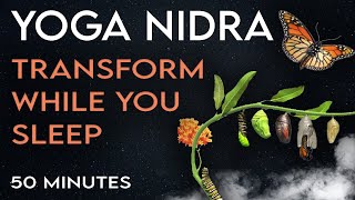 Yoga Nidra for Sleep  Heal and Transform While You Sleep  50 Minutes [upl. by Ardnekat490]