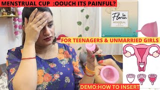 How To Use Menstrual Cup With DemoStep By StepSafe For Teenagers amp Unmarried Girls [upl. by Allemaj]