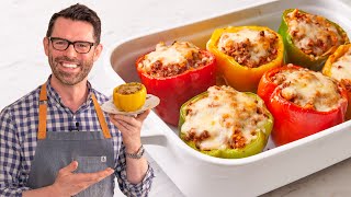 Easy Stuffed Peppers Recipe [upl. by Attemaj979]