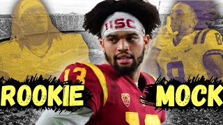 2024 DYNASTY Rookie Mock Draft SUPERFLEX  2024 Dynasty Fantasy Football [upl. by Eusoj]