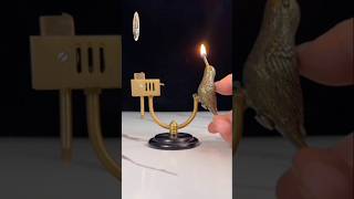 Unique Bird Flame Lighter 🔥✨ ArtLighter Shorts shortvideo [upl. by Enomal]