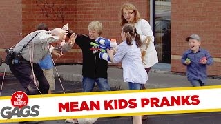 Mean Kids Pranks  Best of Just for Laughs Gags [upl. by Asirral]