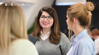 Meet the Trainee Solicitors at Bolt Burdon Kemp [upl. by Tabbi]