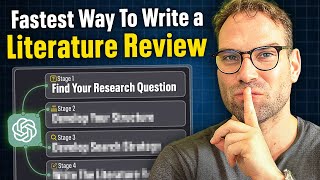 How To Automate Your Literature Review ETHICALLY Using ChatGPT Prof David Stuckler [upl. by Adorne]