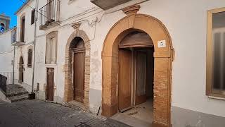 For sale one Storey stone house to renovate in the town of San Buono Abruzzo hills [upl. by Ditzel]