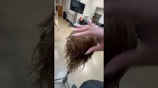 Day 5 Of Cosmetology School vlogs cosmetologyschool cosmetologystudent blackcosmetologist [upl. by Neerak]