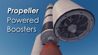 KSP Propeller Powered Boosters [upl. by Acus]