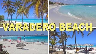 VARADERO BEACH  CUBA 4K [upl. by Aubine57]