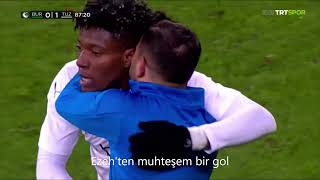 Bursaspor  Tuzlaspor Ezehten muhteşem bir gol 15 Şubat 2022 [upl. by Dulsea]