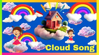 Clouds in the Sky  Catchy Cloud Song for Kids  BeaKids [upl. by Nyret]