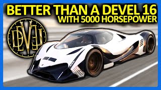 Building a Car FASTER Than a 5000 Horsepower Devel 16 in BeamNG [upl. by Hamirak83]