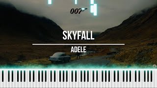 Skyfall  Adele Piano Cover [upl. by Nerehs]