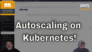 How to setup Autoscaling on Kubernetes  Amazon EKS Cluster Autoscaler amp Horizontal Pod Autoscaler [upl. by Ajat]