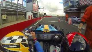 Caterham Seven 620R Brands Hatch GP Circuit Hot Laps [upl. by Ettenor]