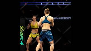 Amanda Nunes Knockout Ronda Rousey shorts ufc mma mmafighter ufcfighter viral foryou [upl. by Salahcin]