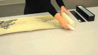 Safe Handling Practice for Chinese Handscrolls [upl. by Grogan]