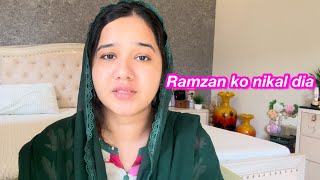 Ramzan ko ghar sy nikal diya  hmara namak sai nhi  Sitara yaseen [upl. by Canice]