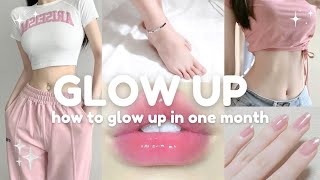 how to glow up in 30 days summer glow up 🌸🪞 [upl. by Athalla]