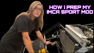 How I Prepare My IMCA Sport Mod Before a Race [upl. by Blunt]