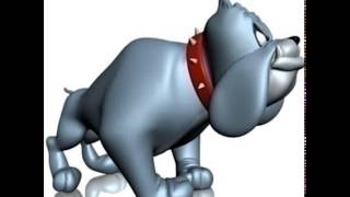 3D Model of Crazy Dog Cartoon 3D Review [upl. by Ecienahs]