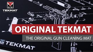 Original TekMat  Gun Cleaning Mat [upl. by Yemirej]