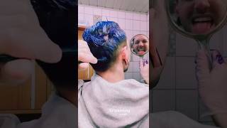 Haare blau nachfärben 👀 [upl. by Ramsey]