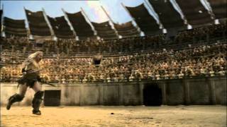 Spartacus Ep 5 5  Teocoles nellarea contro Crixus e Spartacus [upl. by Schumer]