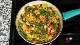 Quick Cheap amp Delicious Tilapia Stir Fry  Meal Prep Friendly [upl. by Isidoro]