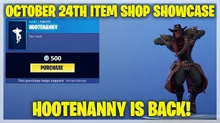 Fortnite Item Shop October 24th 2018 Fortnite Battle Royale [upl. by Yajet]