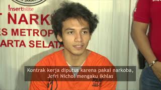 Jefri Nichol Ikhlas Kehilangan Pekerjaan karena Narkoba [upl. by Ellevehs]