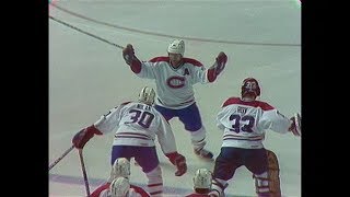 1987 playoffs  Naslund scores OT winner vs Bruins [upl. by Seka]