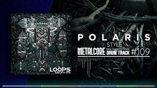 Metalcore Drum Track  Polaris Style  140 bpm [upl. by Itsrik]