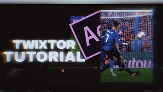 How To Twixtor For Football Edits In After Effects [upl. by Odessa]