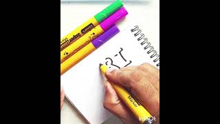 Reverse calligraphy calligraphy art shorts viralvideo newsong handwriting [upl. by Alfreda]