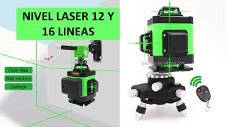 2021 Nivel laser como usar paso a paso HUEPAR [upl. by Assele793]