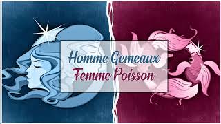 Homme Gémeaux ♊ Femme Poisson ♓  Compatibilité Amoureuse [upl. by Demeyer225]